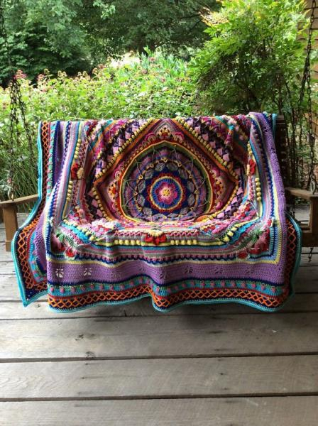 Free Boho Crochet Blanket Patterns Weave Crochet - Boho Crochet Blanket Pattern Free
