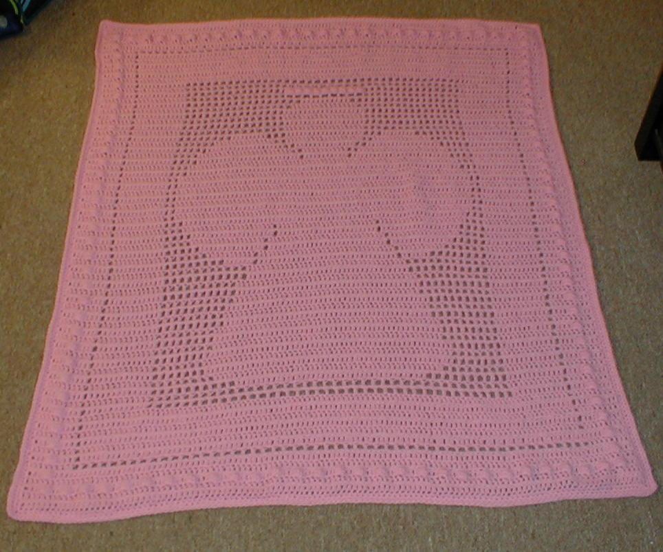 Free Crochet Angel Baby Blanket Pattern - Crochet Angel Blanket Pattern Free