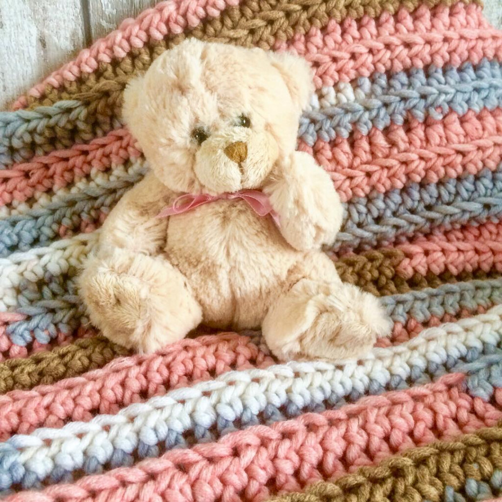 Free Crochet Baby Blanket Patterns For Beginners 2019 Page 25 Of 42  - Easy Baby Blanket Crochet Pattern Free For Beginners