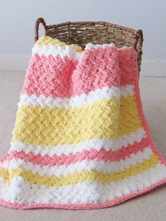 Free Crochet Blanket Pattern With Easy Stitch Marshmallow Blanket  - Marshmallow Crochet Blanket Pattern