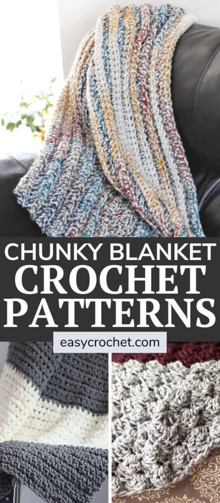 Free Crochet Blanket Patterns For Bulky Yarn At Juan Cano Blog - Blanket Crochet Pattern Bulky Yarn