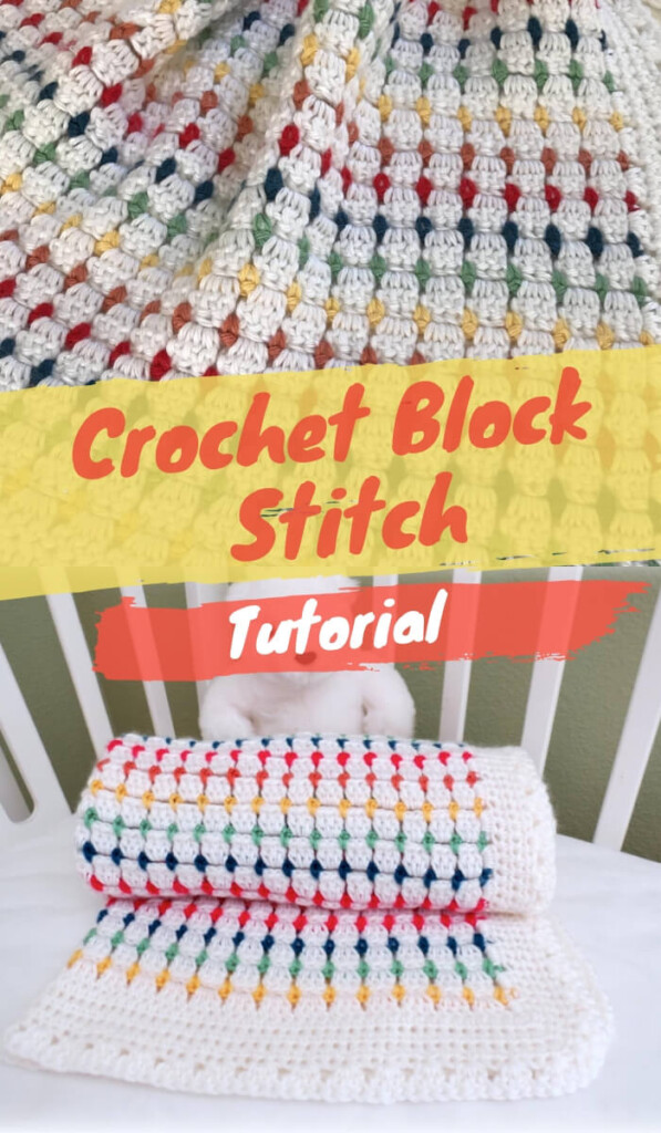 Free Crochet Block Stitch Tutorial Crochet News - Block Stitch Crochet Blanket Pattern