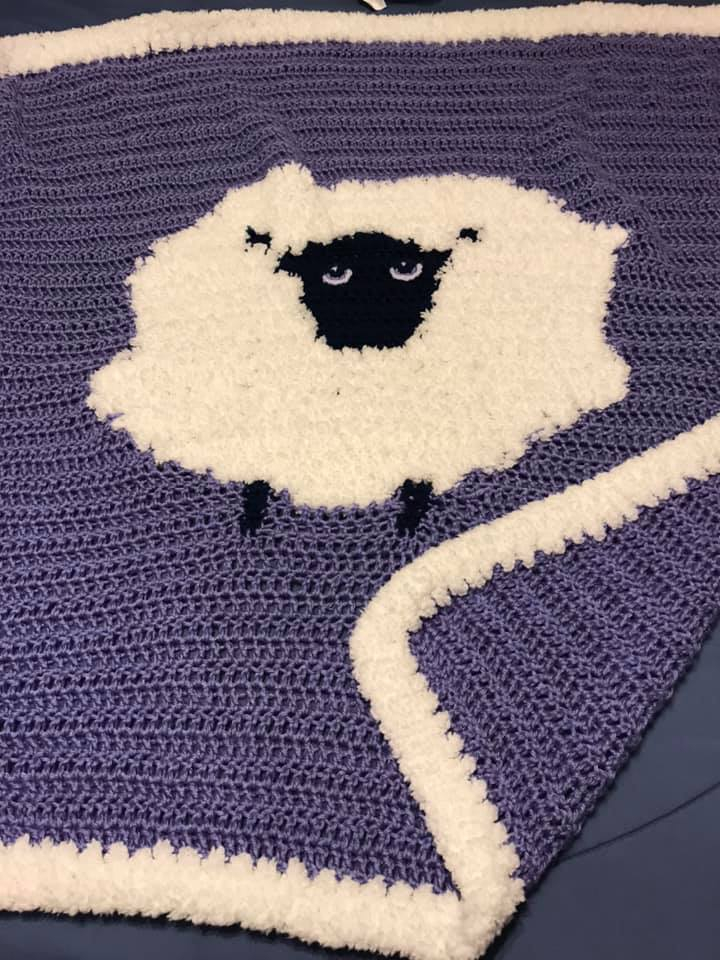 Free Crochet Bobble Sheep Blanket Pattern At Juan Lopez Blog - Free Crochet Sheep Blanket Pattern