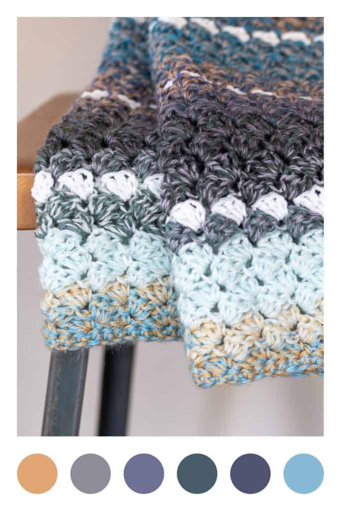 Free Crochet Lap Blanket Pattern EasyCrochet - Free Easy Crochet Pattern For Lap Blanket