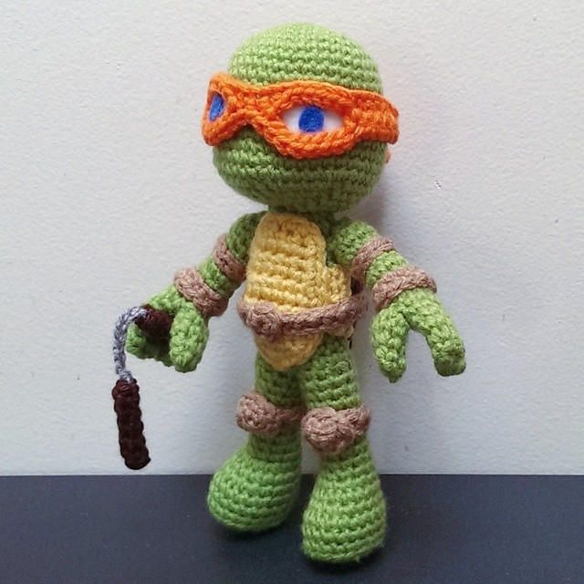 Free Crochet Pattern Teenage Mutant Ninja Turtles Artofit - Teenage Mutant Ninja Turtles Crochet Blanket Pattern Free