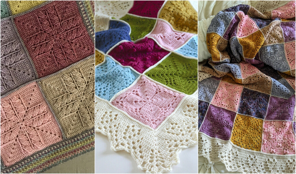 Free Crochet Patterns For Blanket Squares At Terrence Mcdonald Blog - Crochet Blanket Squares Patterns