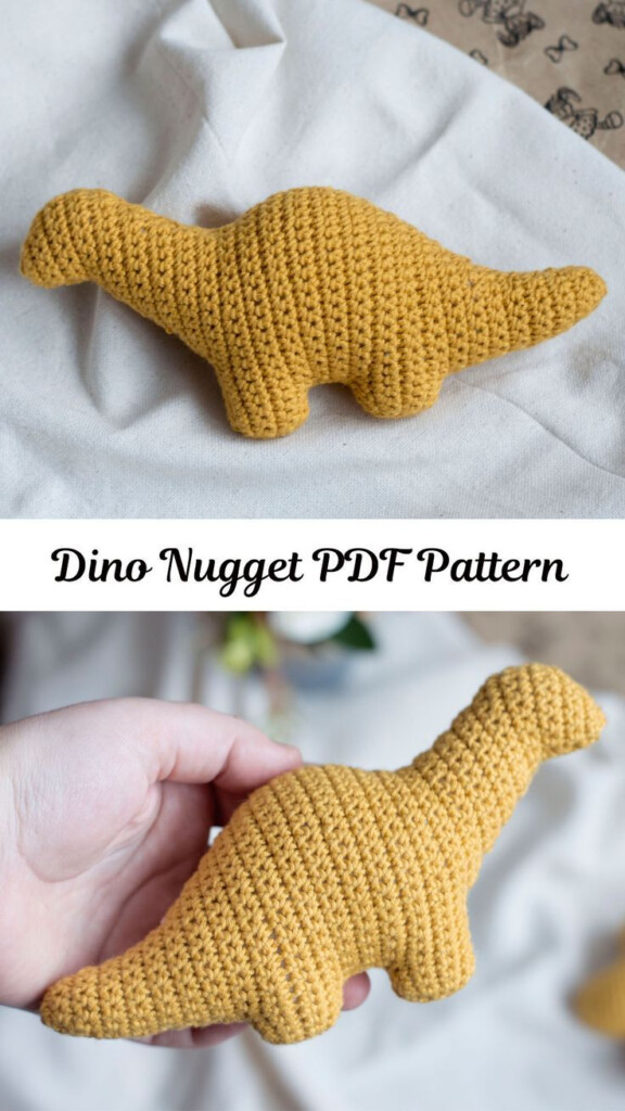 Free Dino Nugget Crochet Pattern This Pattern Is Available For 10 00  - Dino Blanket Crochet Pattern