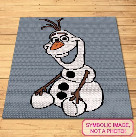 Free Disney Crochet Pattern Free Olaf Crochet Afghan Pattern  - Olaf Crochet Blanket Pattern