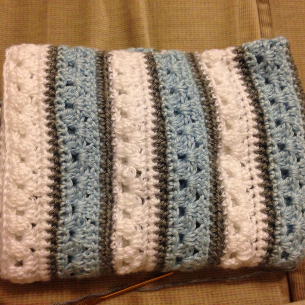 Free Easy Crochet Baby Boy Blanket Patterns - Free Crochet Baby Boy Blanket Patterns