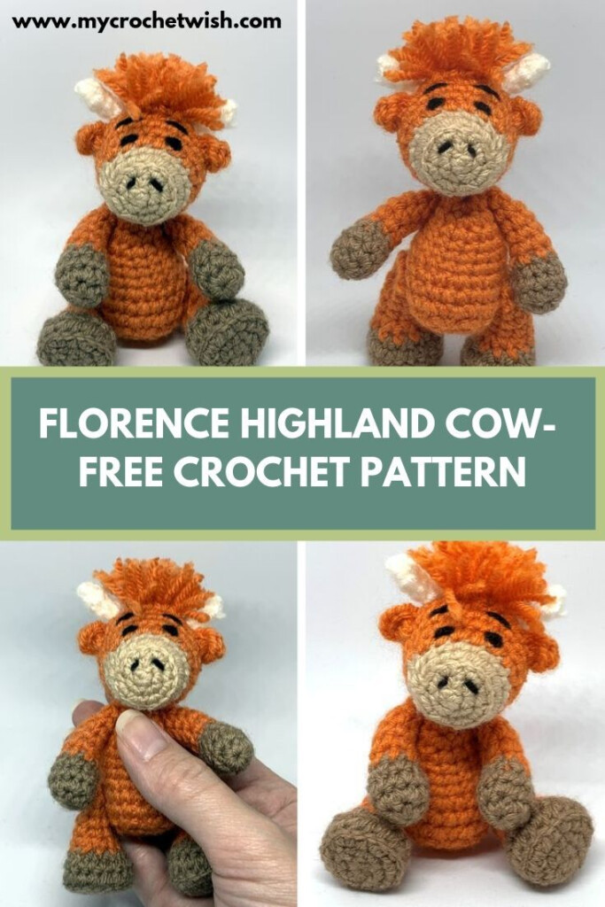 Free Highland Cow Crochet Pattern Crochet Cow Crochet Patterns Free  - Highland Cow Crochet Blanket Pattern Free