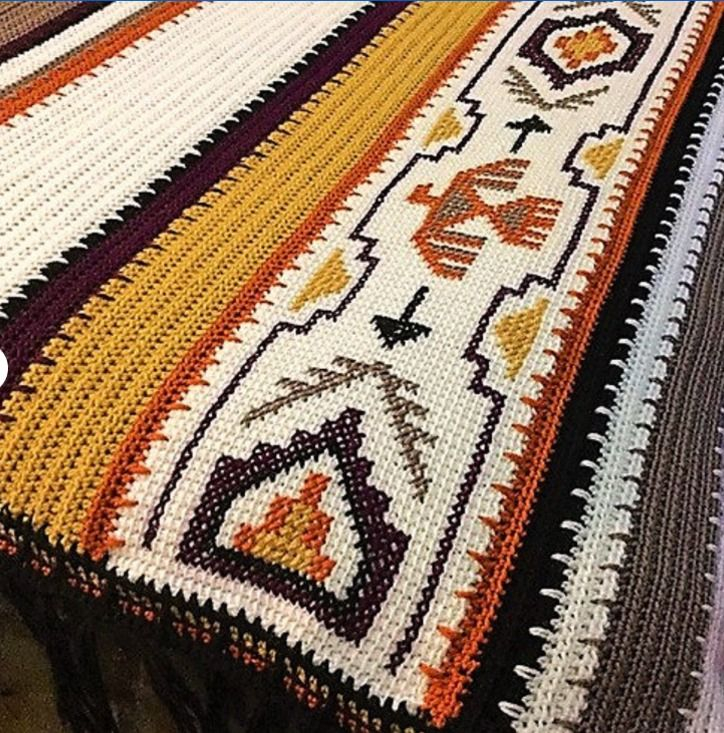 Free Native American Crochet Patterns Web Check Out Our Native American  - Crochet Indian Blanket Pattern Free