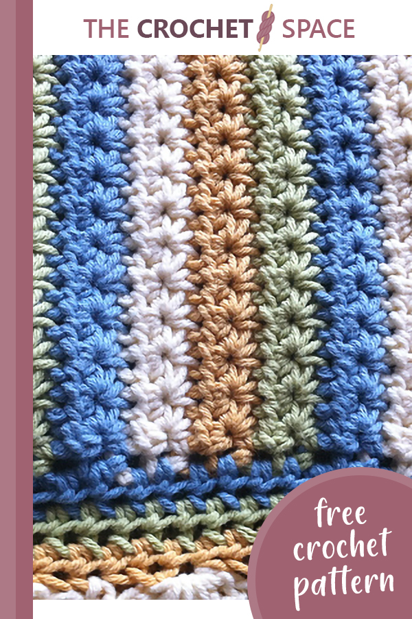 Free Star Stitch Crochet Baby Blanket Pattern - Star Stitch Crochet Blanket Pattern