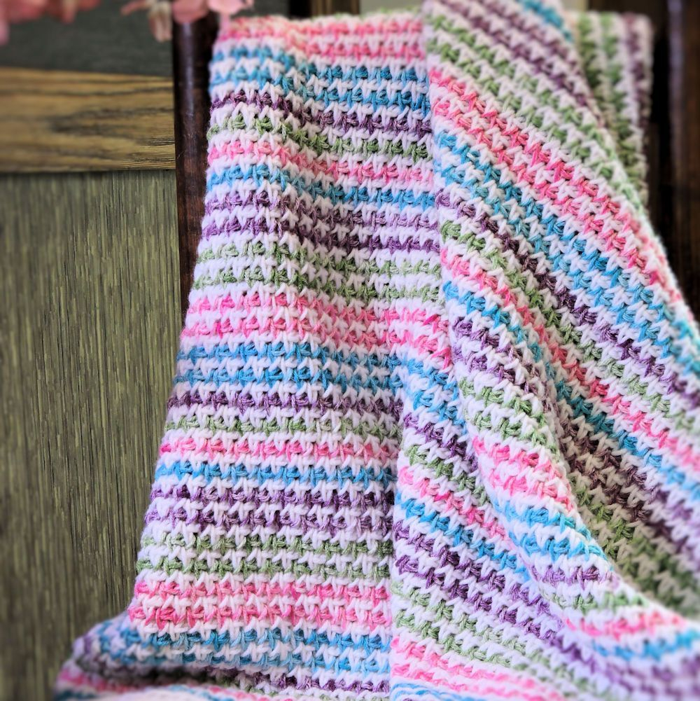 Free Tunisian Crochet Patterns CrochetKim Tunisian Crochet Blanket  - Tunisian Crochet Blanket Patterns