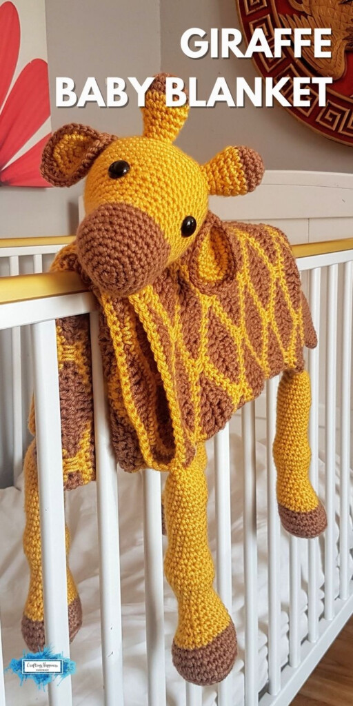 Giraffe Baby Blanket Crochet Pattern - Giraffe Crochet Blanket Pattern