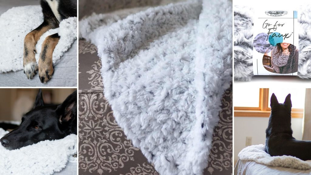 Go For Faux Fur Yarn Dog Crochet Blanket Easy Crochet Patterns - Faux Fur Crochet Blanket Pattern