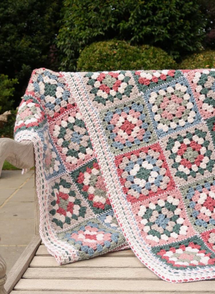 Granny Square Blanket Crochet Pattern Baby Crochet Blanket Etsy - Granny Square Blanket Crochet Pattern
