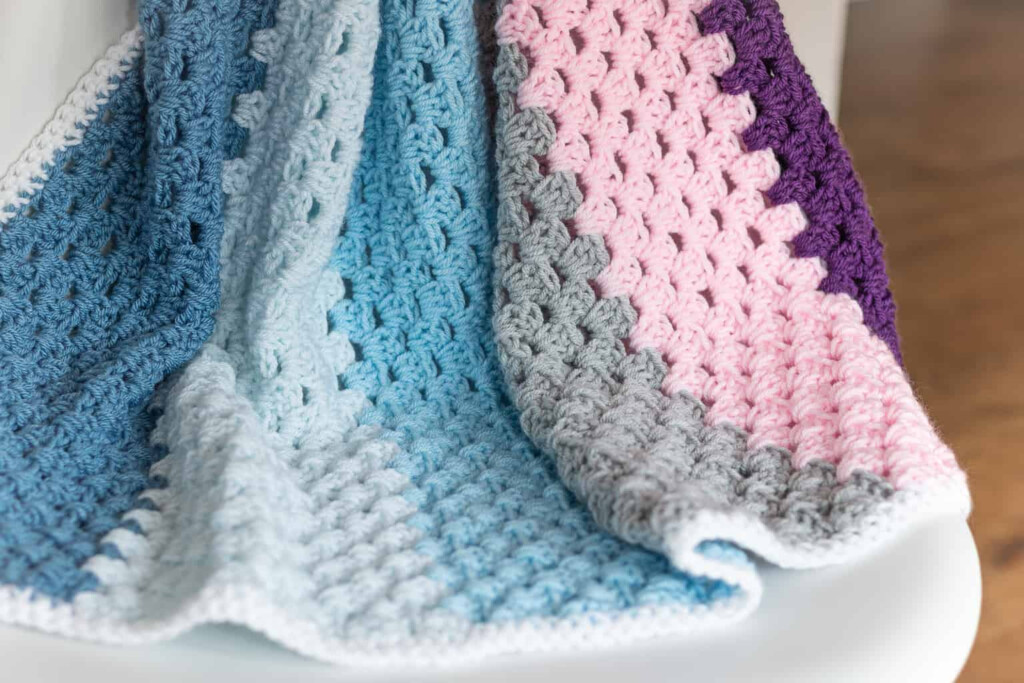 Granny Stitch Baby Blanket Pattern Easy Crochet Patterns - Crochet Blanket Easy Pattern Free