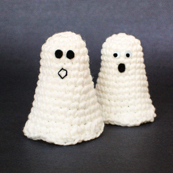 Halloween Ghost Crochet Pattern Ghosting Printable Petals To Picots - Crochet Ghost Blanket Pattern