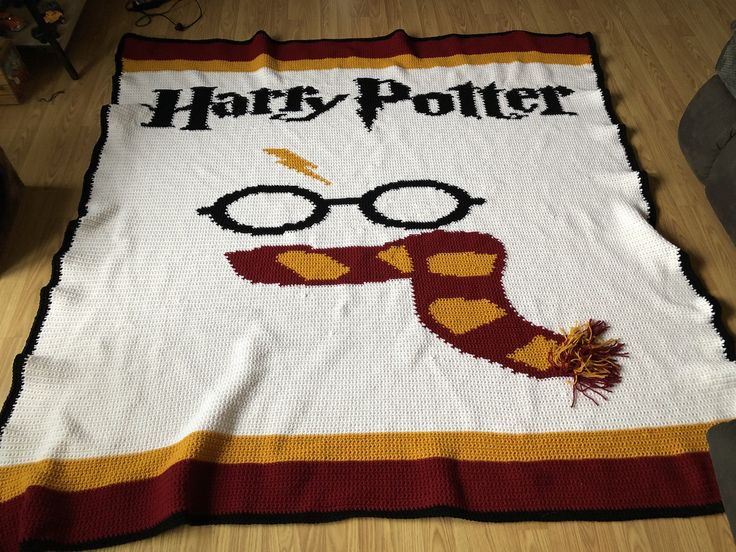 Harry Potter Baby Blanket Crochet Pattern - Crochet Harry Potter Blanket Pattern