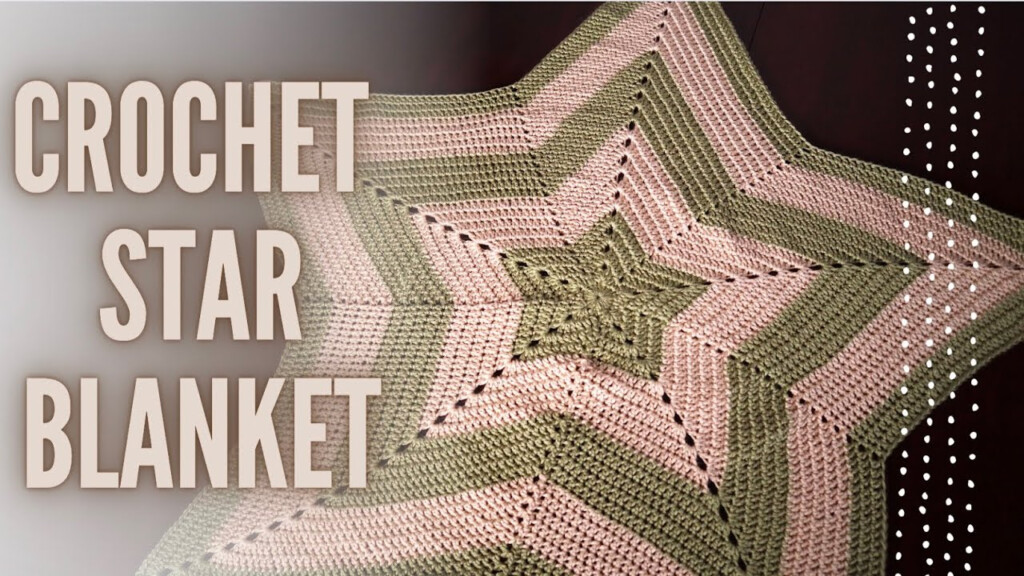 How To Crochet A Star Blanket Pattern Tutorial EASY YouTube - Star Crochet Blanket Pattern