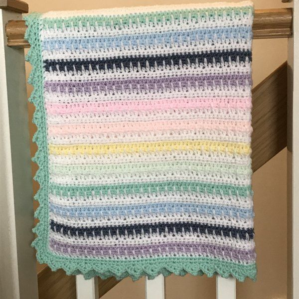Ice Cream Baby Blanket Crochet Pattern By Kerry Jayne Designs Crochet  - Ice Cream Blanket Crochet Pattern