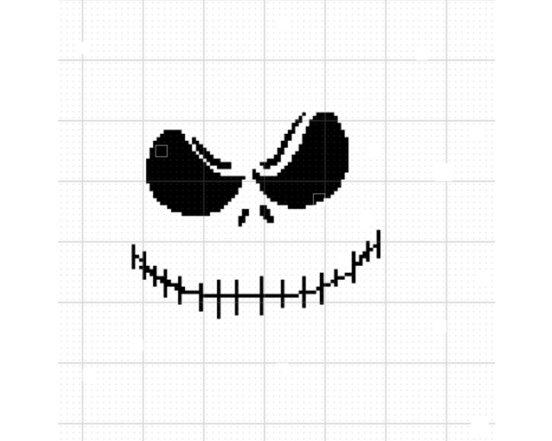 Jack Skellington Crochet Blanket Pattern Disney Crochet Etsy - Jack Skellington Crochet Blanket Pattern