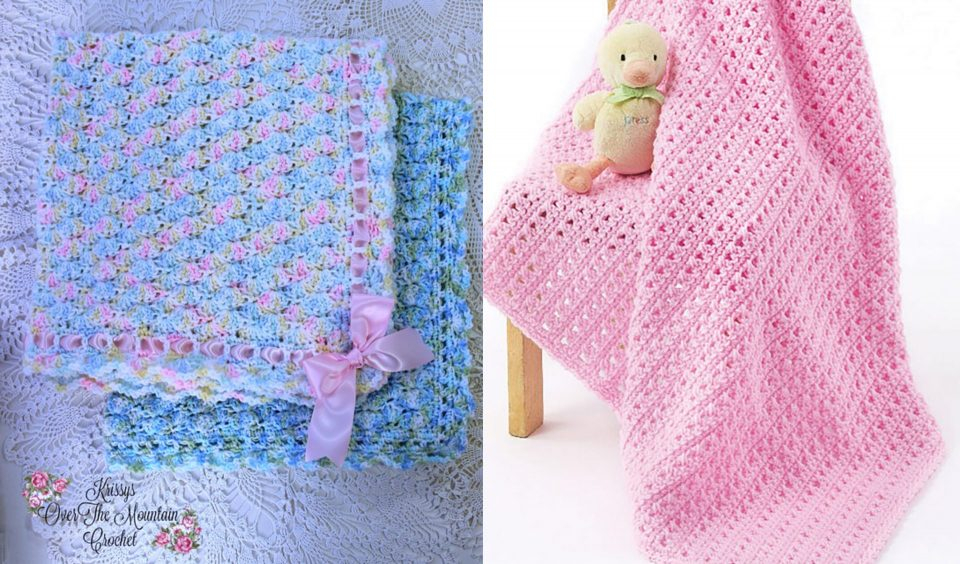 Just One Skein Baby Blanket Free Crochet Patterns Your Crochet - Patterns For Crochet Baby Blankets