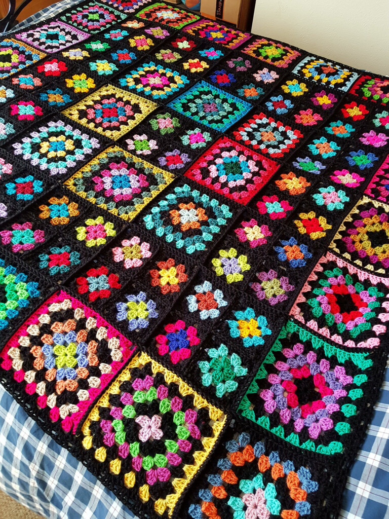 Large Granny Square Blanket Pattern Pattern rjuuc edu np - Large Granny Square Blanket Crochet Pattern
