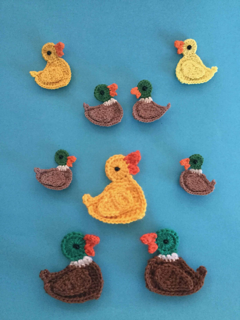 Mallard Duck Crochet Pattern Kerri s Crochet - Duck Crochet Blanket Pattern
