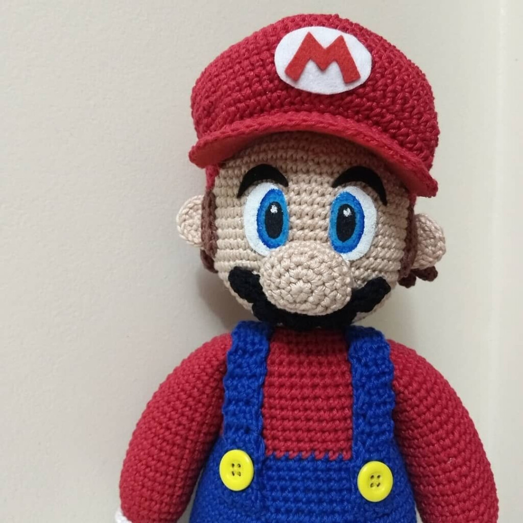 Mario Super Mario Crochet Pattern Artofit - Mario Crochet Pattern Blanket