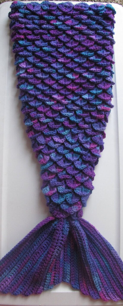 Mermaid Tail Blanket Crochet Pattern Printable Templates Free - Crochet Dragon Tail Blanket Pattern