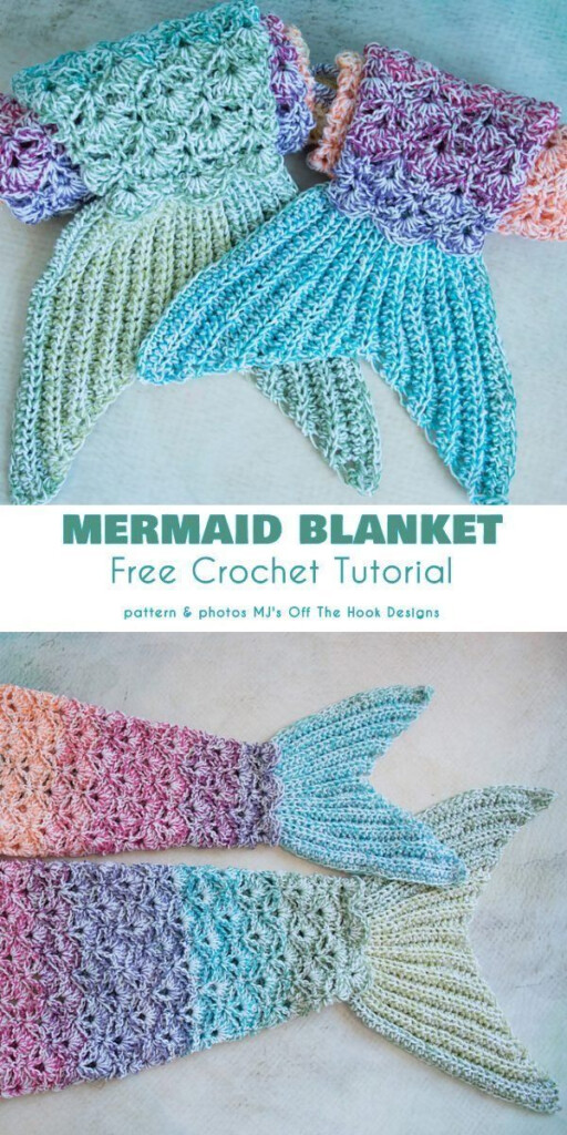 Mermaid Tail Blanket Free Crochet Patterns Artofit - Mermaid Tail Blanket Crochet Pattern