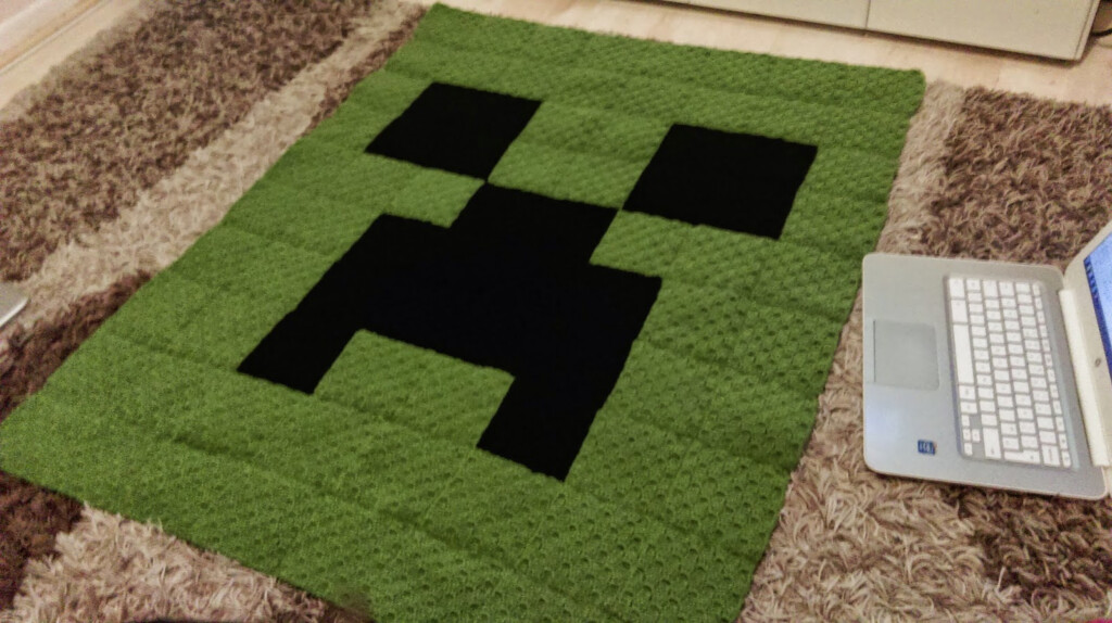 Minecraft Creeper Crochet Blanket Pattern The Best Porn Website - Free Minecraft Crochet Blanket Pattern