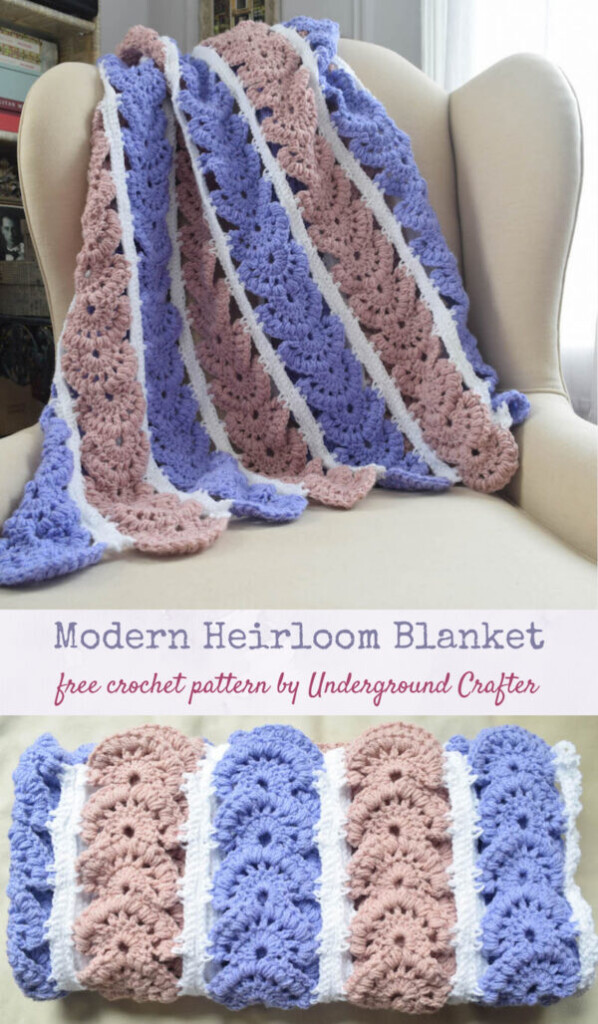 Modern Heirloom Blanket Crochet Pattern Bonanza - Modern Heirloom Blanket Crochet Pattern