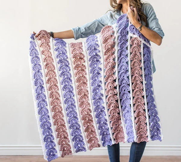 Modern Heirloom Blanket Weave Crochet - Modern Heirloom Blanket Crochet Pattern