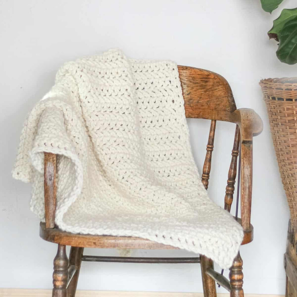 Modern Patchwork Crochet Blanket Free Pattern - Modern Patchwork Crochet Blanket Free Pattern