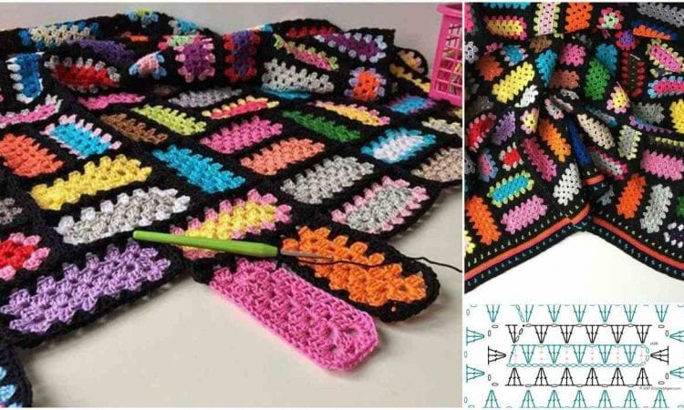 Mood Blanket From A Better Granny Rectangle Free Crochet Pattern Your  - Crochet Mood Blanket Pattern