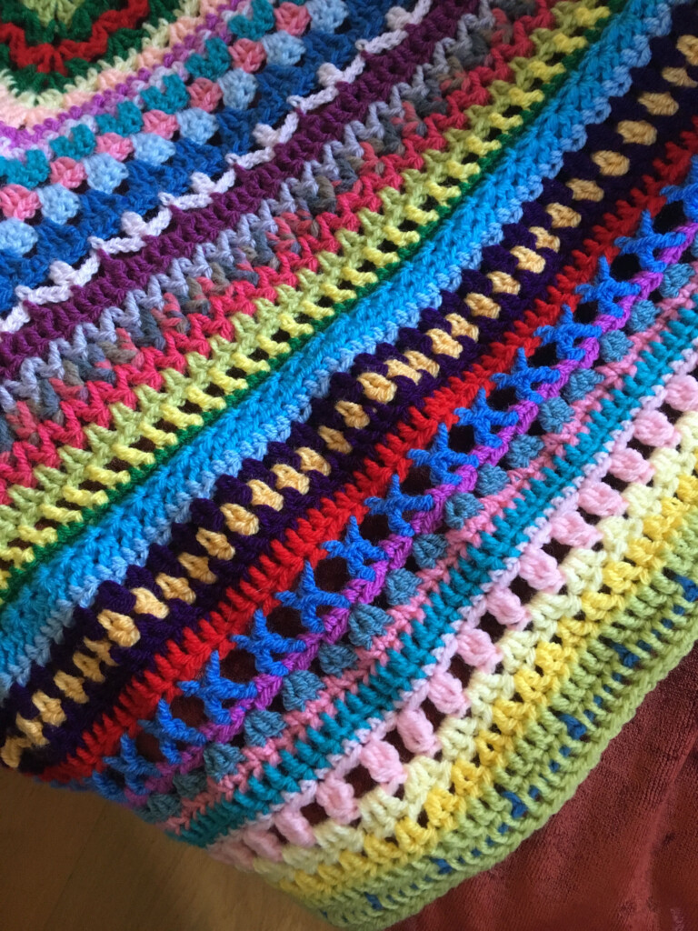 Multicolor Baby Blanket Crochet Pattern - Crochet A Blanket Pattern