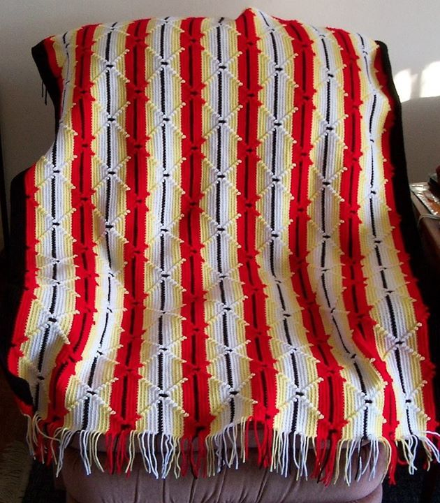 Navajo Blanket Crochet Pattern - Crochet Navajo Blanket Pattern