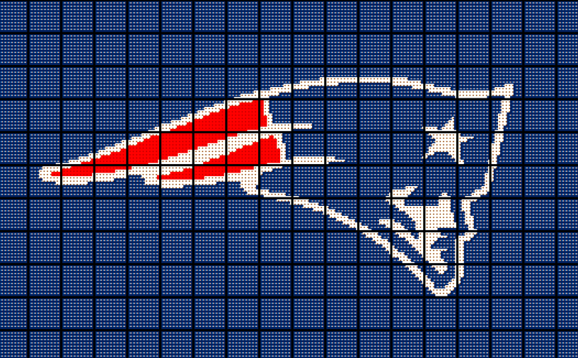 New England Patriots Baby Crochet Blanket Pattern Afghan NFL Football  - Crochet Patriots Blanket Pattern