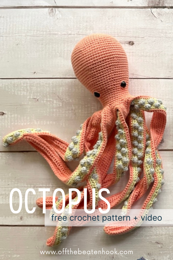 Octopus Free Crochet Pattern Artofit - Octopus Blanket Crochet Pattern Free