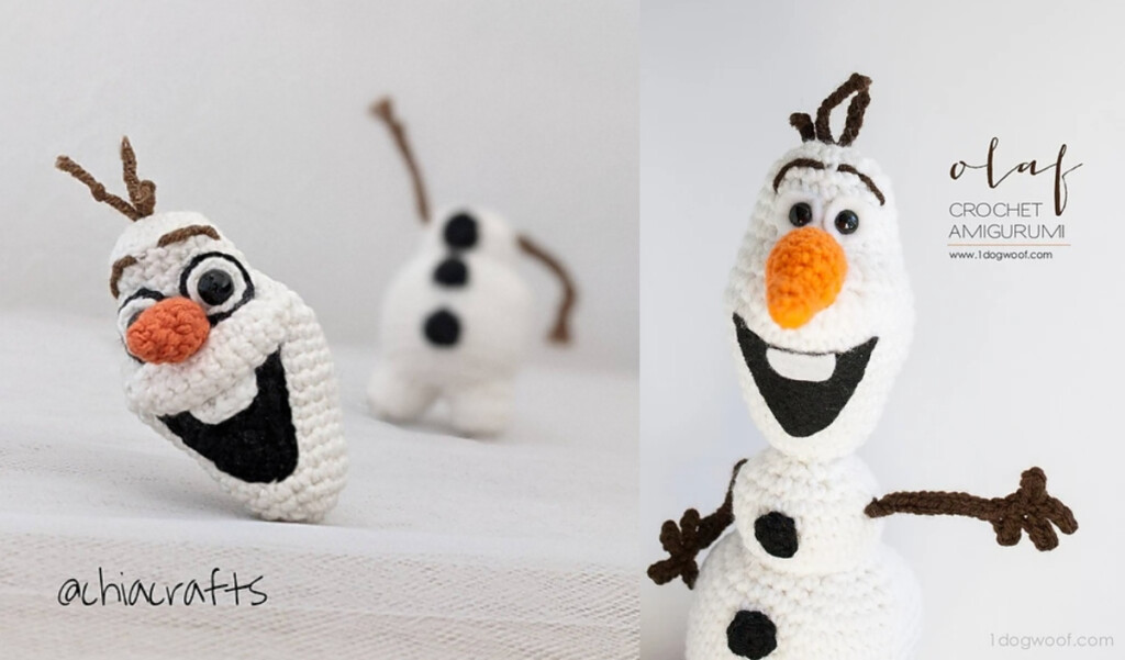 Olaf Crochet Afghan Pattern - Olaf Crochet Blanket Pattern