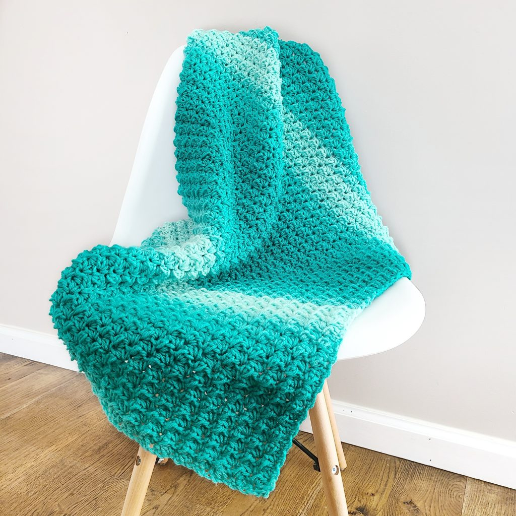 Ombre Crochet Blanket Pattern In Eight Sizes Easy Crochet Patterns - Lightweight Blanket Crochet Pattern