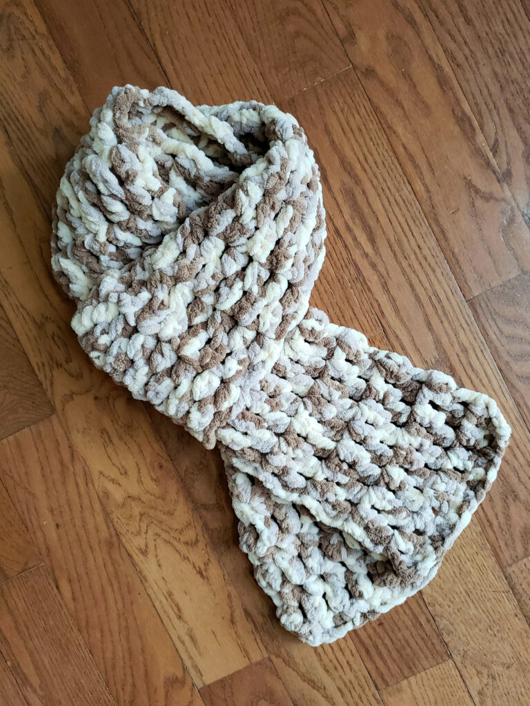 One skein Crochet Scarf Pattern Bernat Blanket Yarn Scarf Crochet  - Blanket Yarn Scarf Crochet Pattern