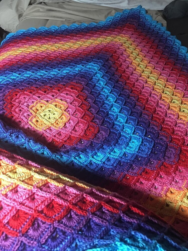 Pattern Crochet Bavarian Blanket - Bavarian Blanket Crochet Pattern