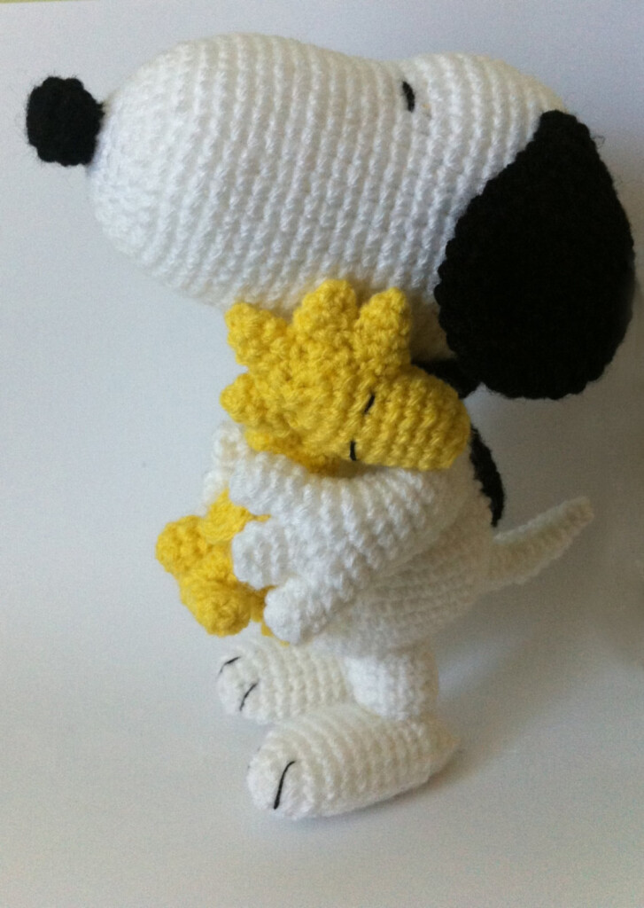 PDF CROCHET PATTERN Snoopy And Woodstock Inspired Amigurumi Etsy - Snoopy Crochet Blanket Pattern