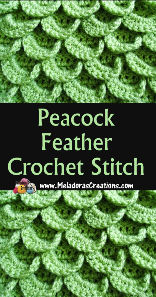Peacock Feather Crochet Pattern - Peacock Feather Crochet Blanket Pattern