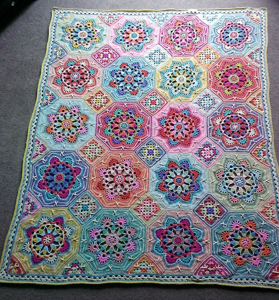 Persian Tile Crochet Free Pattern Pattern rjuuc edu np - Persian Tile Blanket Crochet Pattern Free