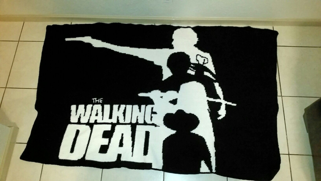 Pin On Crochet - Walking Dead Crochet Blanket Pattern