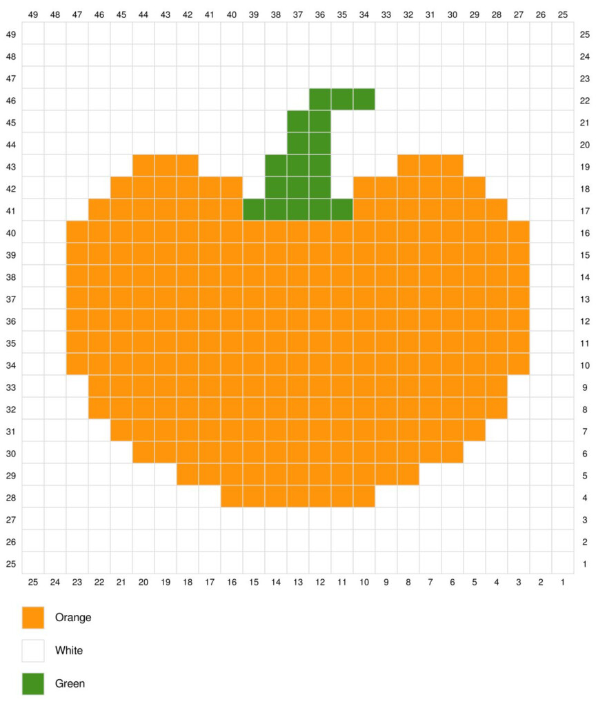 Pumpkin Blanket Square Crochet Pattern Ambassador Crochet - Blanket Square Crochet Pattern